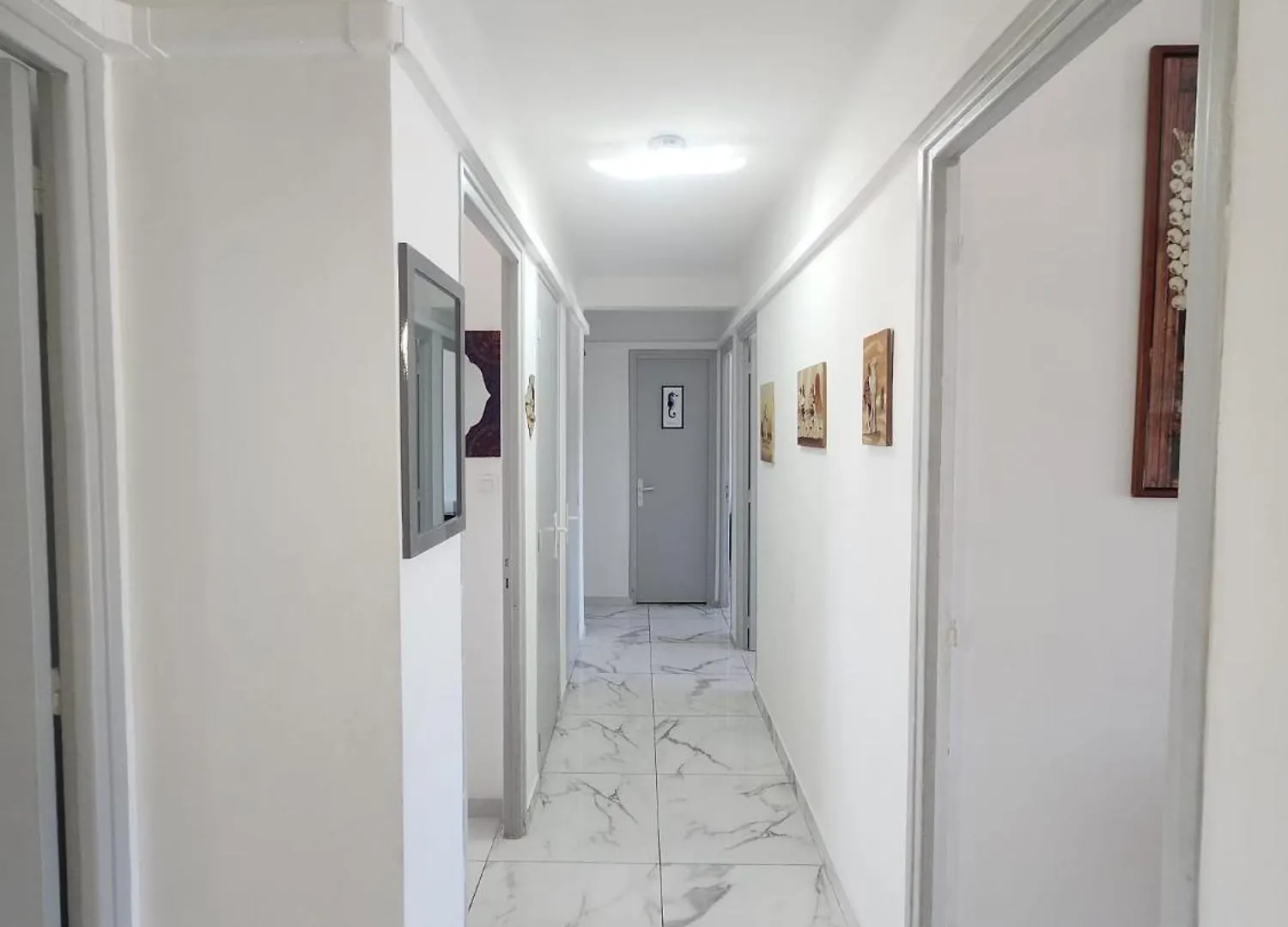 Spacieux 3 Chambres Et Balcon 니스 아파트